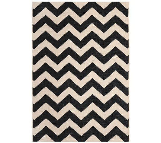 Safavieh 5'3" x 7'7" Horizontal Zigzag Indoor/Outdoor Rug