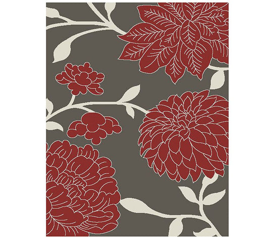 Safavieh Floral 5'3" x 7'7" Indoor/Outdoor Rug