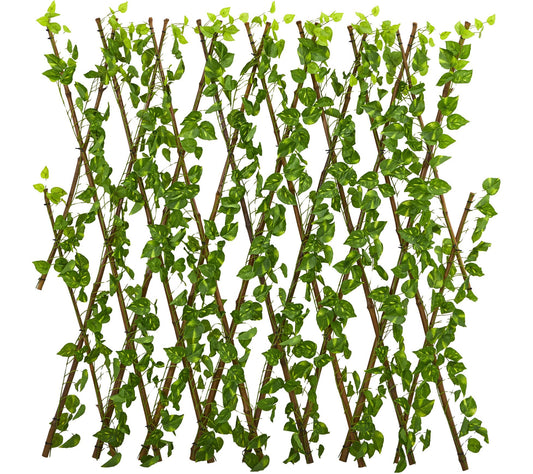 47" Pothos Expandable Fence by Nearly Natural