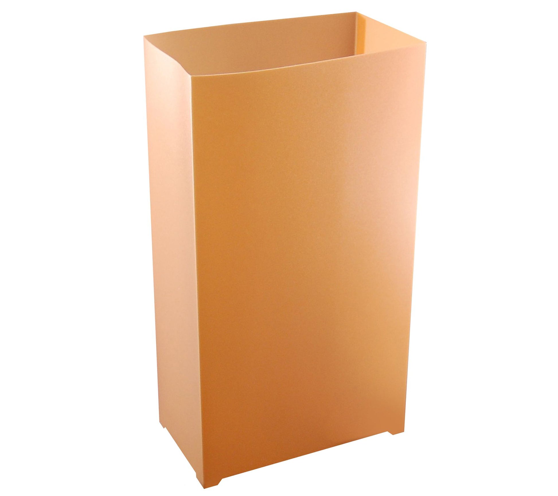 LumaBase 100 Tan Durable Plastic Luminaria Lanterns