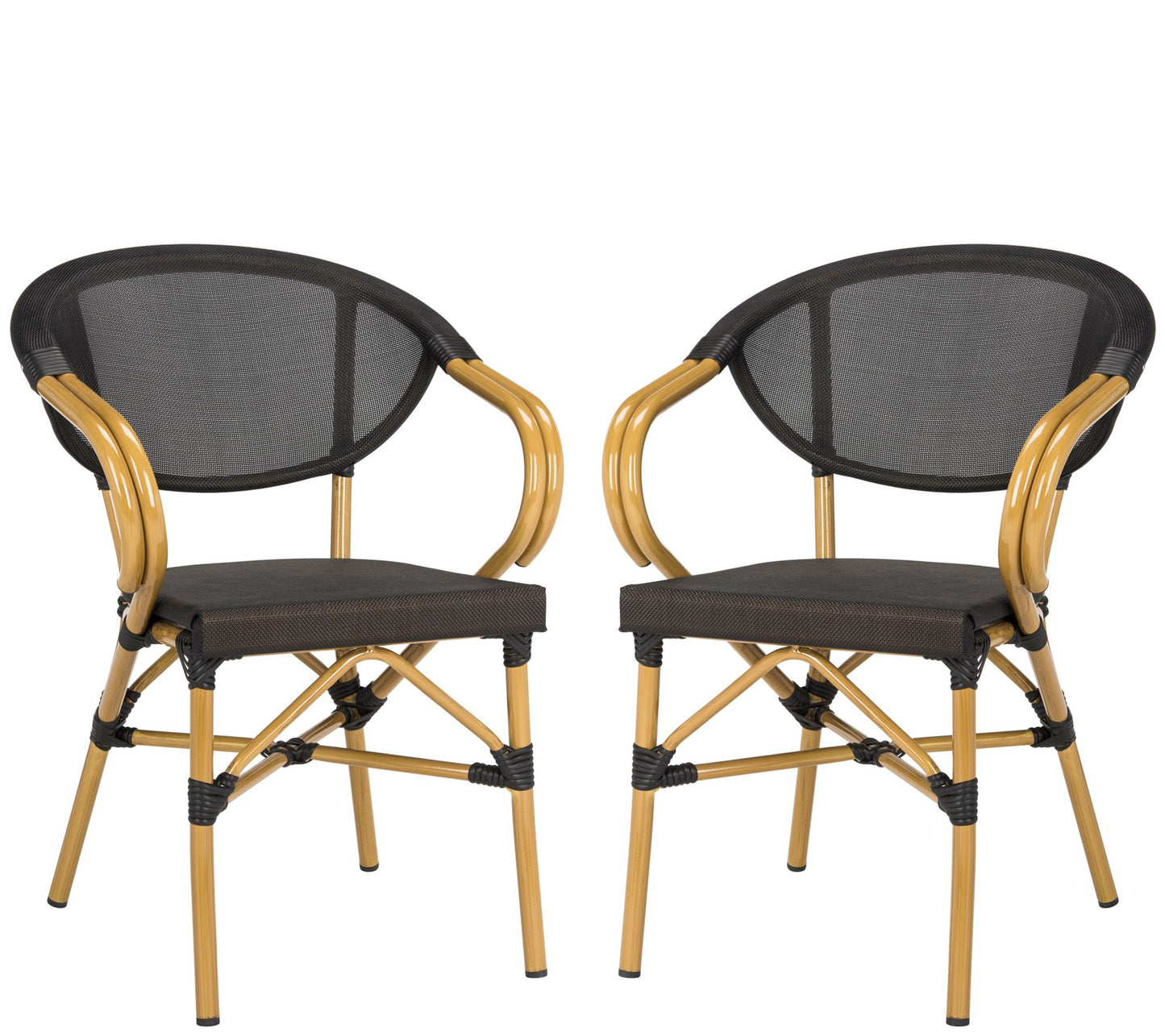 Safavieh Burke Stacking Arm Chairs