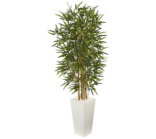 5.5' Bamboo Artificial Tree in Planter by Nearly Natural