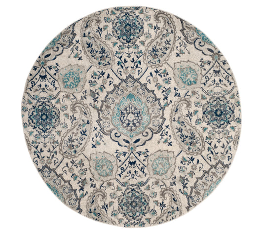 Madison 600 Collection 6'7" x 6'7" Round Rug