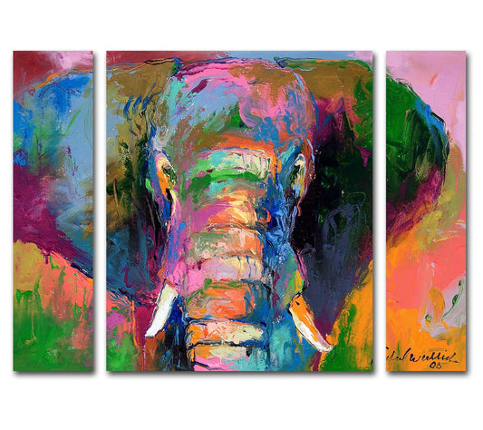 Lavish Home Richard Wallich "Elephant 2" Multi-Panel Set