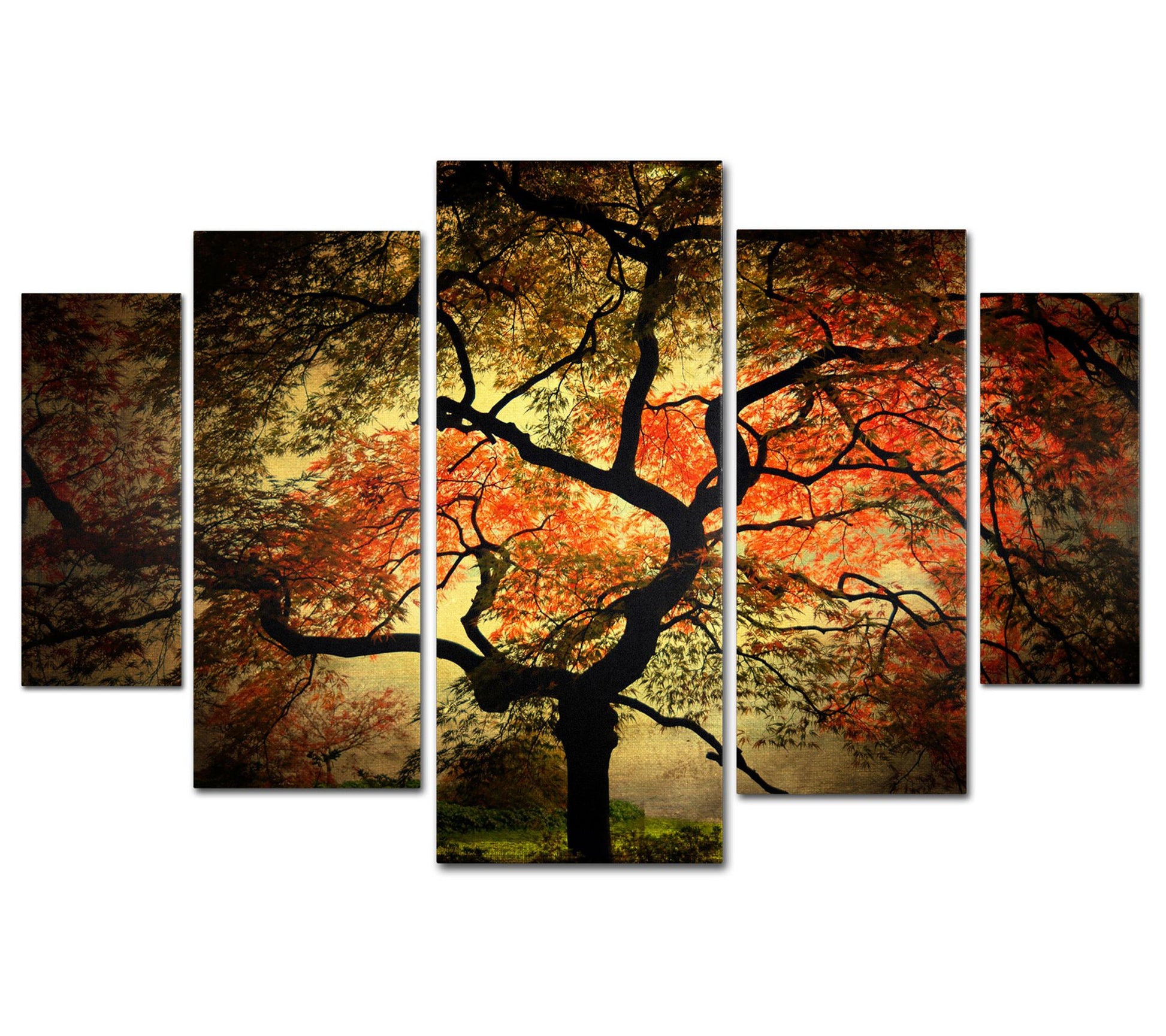 Lavish Home Philippe Sainte-Laudy Red Vision 5-Piece Print