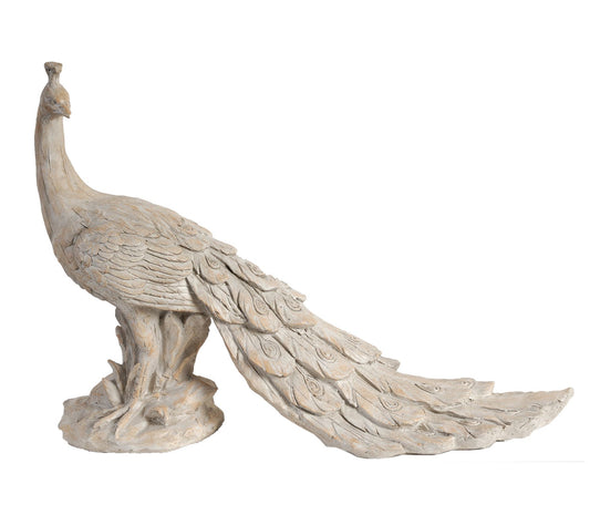 Barbara King Peacock Statue