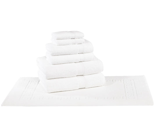 Linum Home Textiles 7 Piece Terry Towel Combination Set