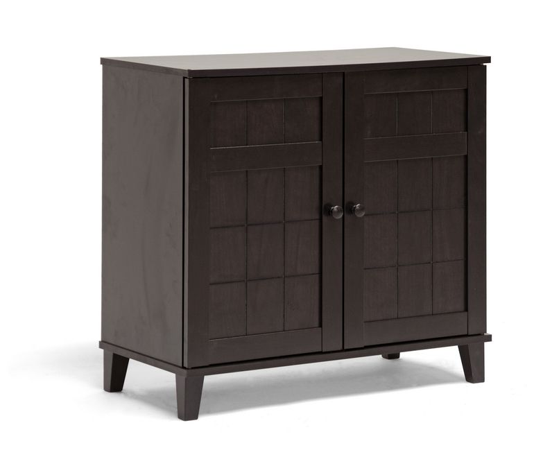 Glidden Wood Modern Shoe Cabinet (Short)