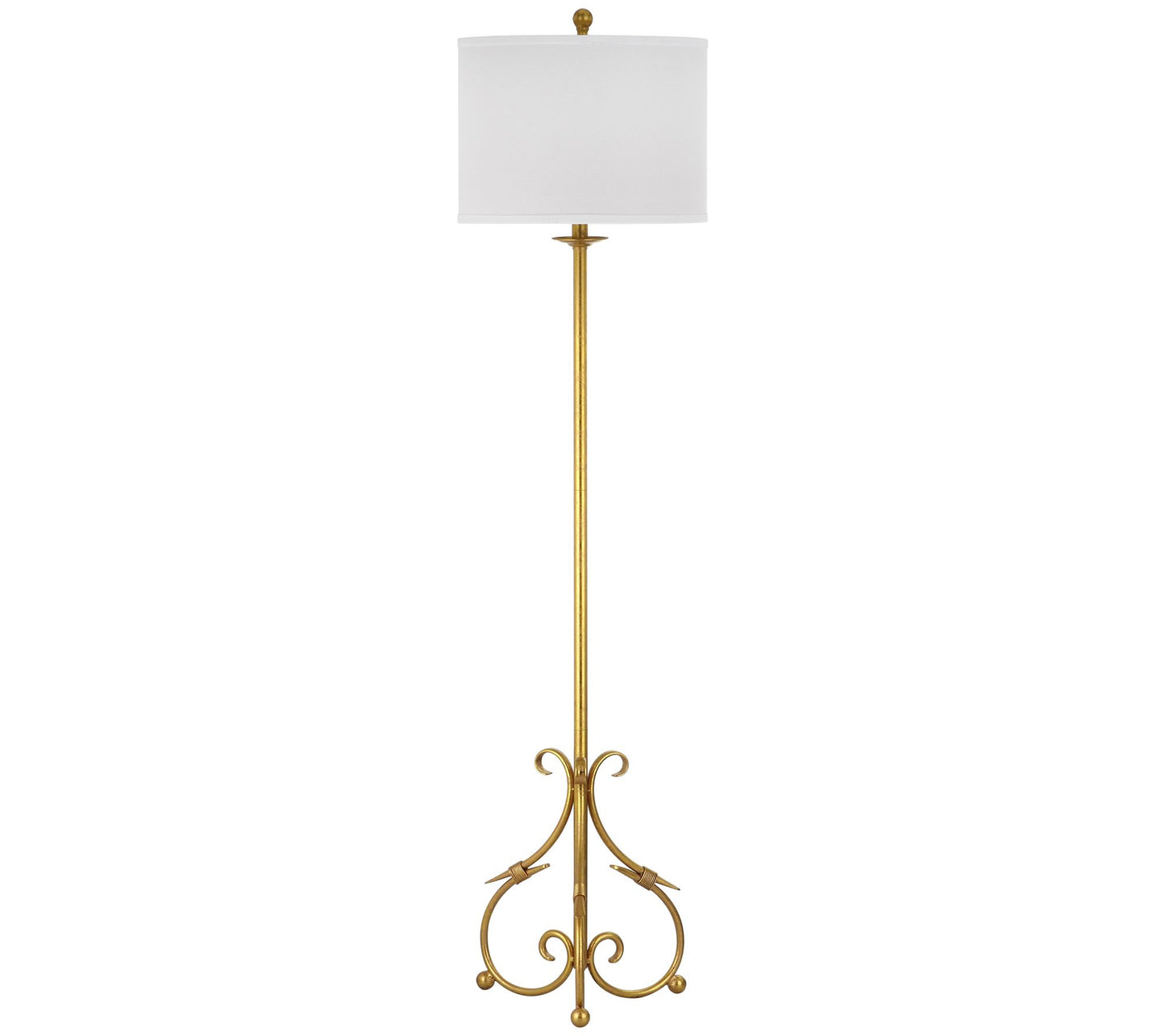 Elisa Baroque Floor Lamp by Safavieh