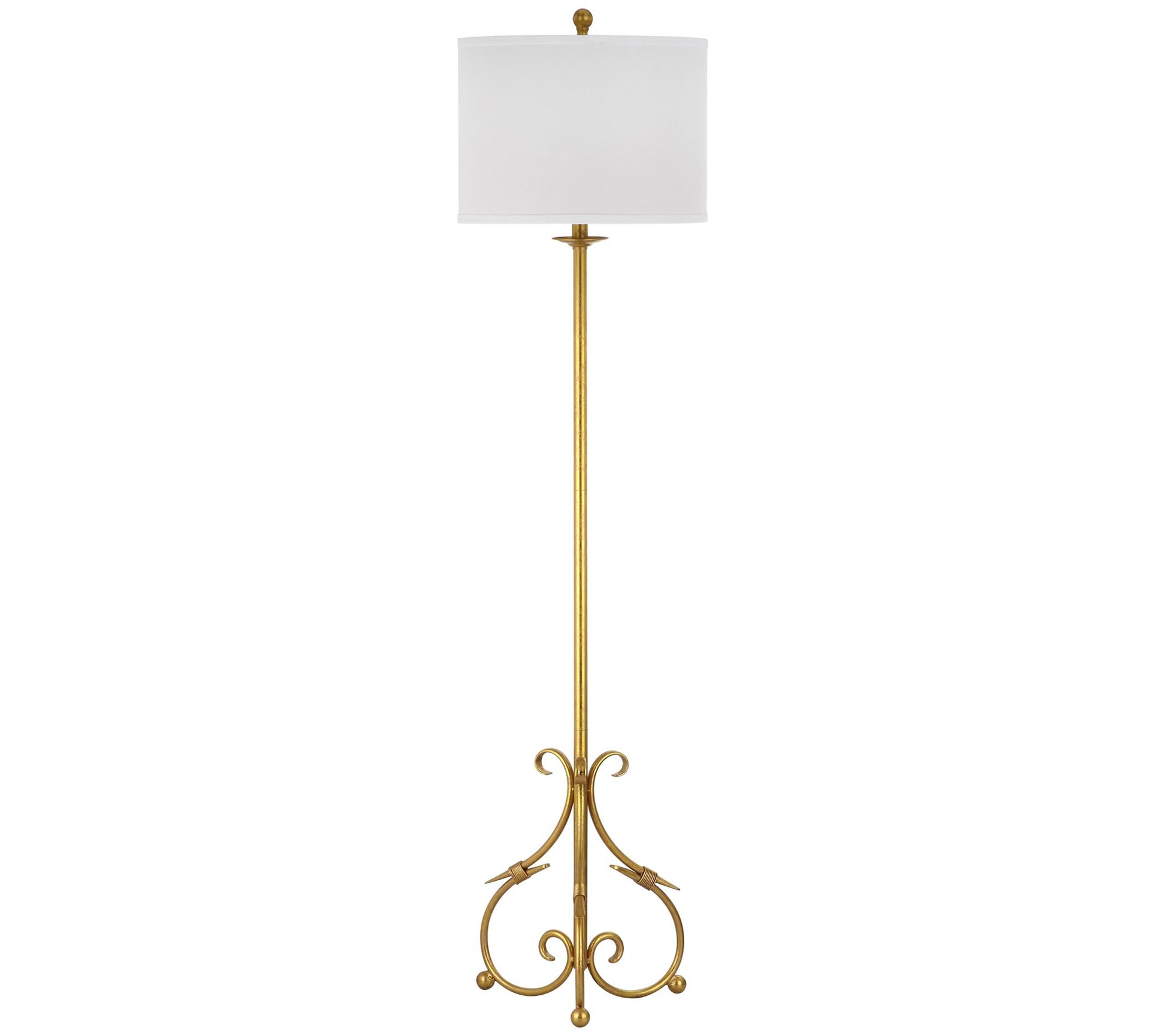 Elisa Baroque Floor Lamp by Safavieh