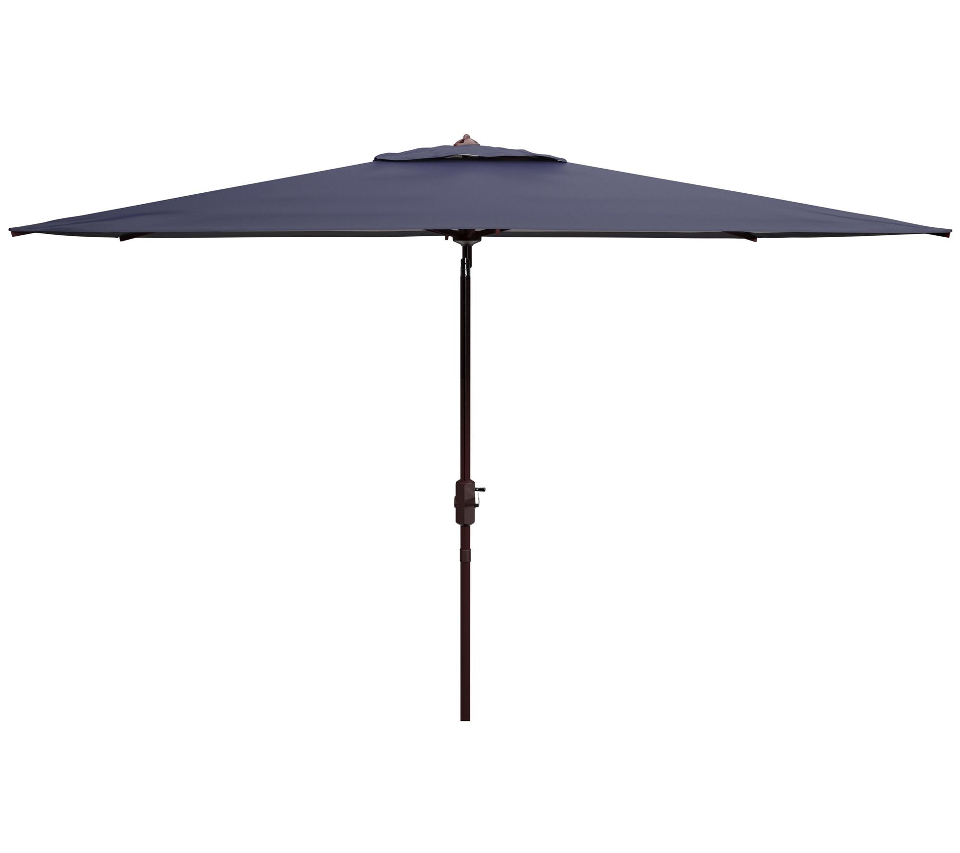 Athens 6.5' x 10' Rectangle Crank Umbrella by Safavieh