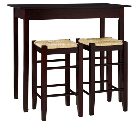 Linon Home Dara Three Piece Tavern Kitchen Dinette Set