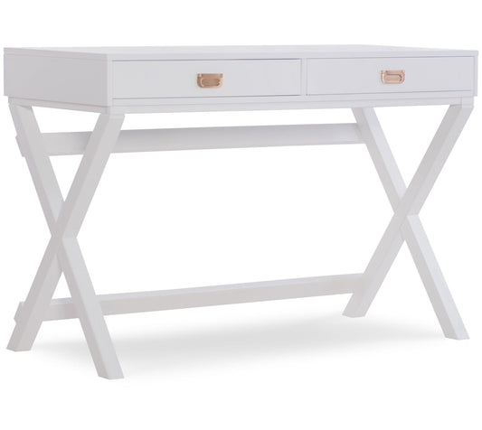 Linon Home Nola White Writing Desk