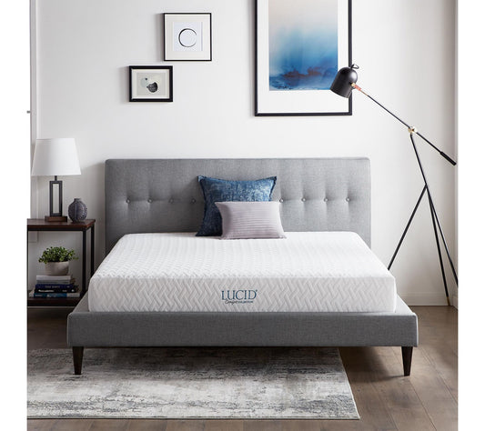Lucid Comfort Collection 8" Firm Full Memory Foam Mattress