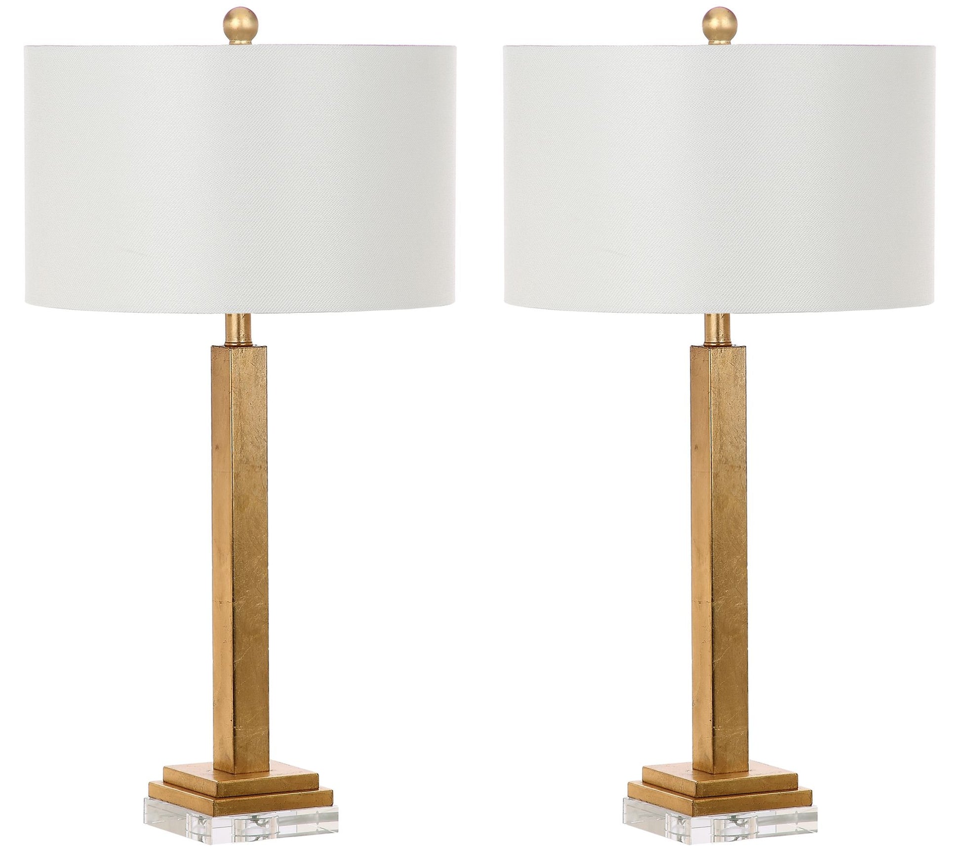 Safavieh Set of 2 Perri Crystal Base Table Lamps