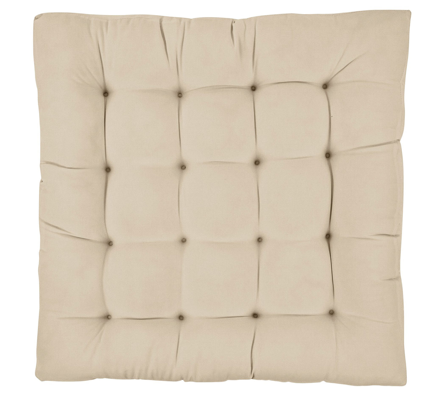 Sorra Home 40" Square Sunbrella Floor Pillow wi th Handle