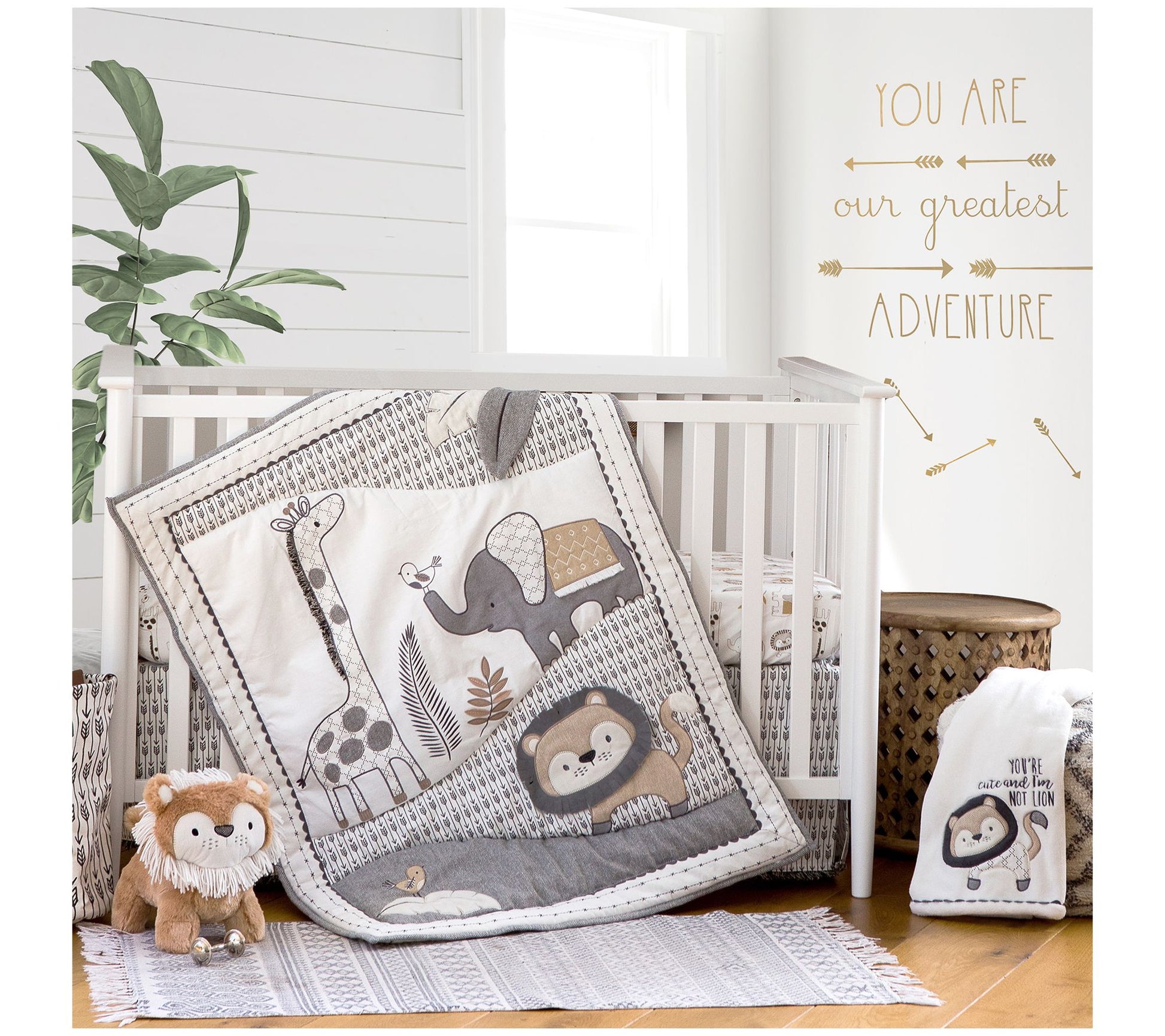 Levtex Baby Tanzania 5-Piece Nursery Crib Bedding Set