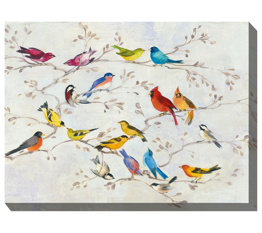 West of the Wind Meet & Greet Outdoor Canvas Ar40x30