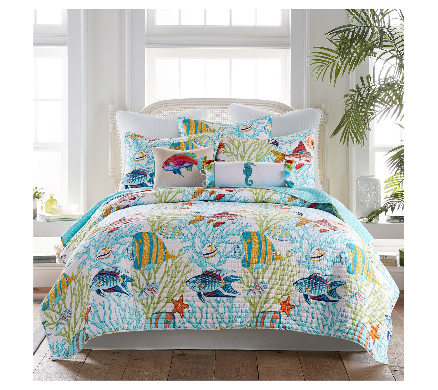 Levtex Home Beachwalk 2-Piece Coastal Twin/TwinXL Quilt Set