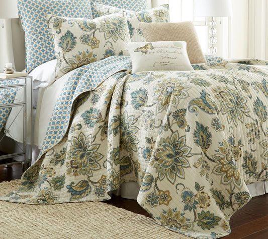 Levtex Home Palladium Grey 2-Piece Twin/Twin XLQuilt S