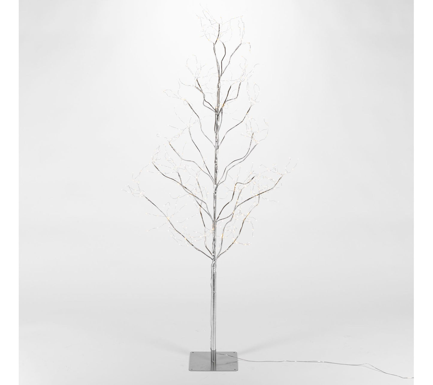 5ft Modern Organic Tree with Warm LED Lights byGerson Co