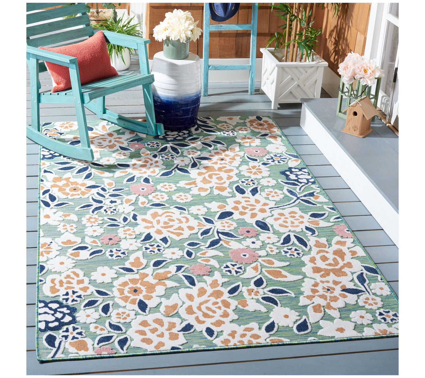 Safavieh Cabana 485 Series 5'-1" X 7'-6"