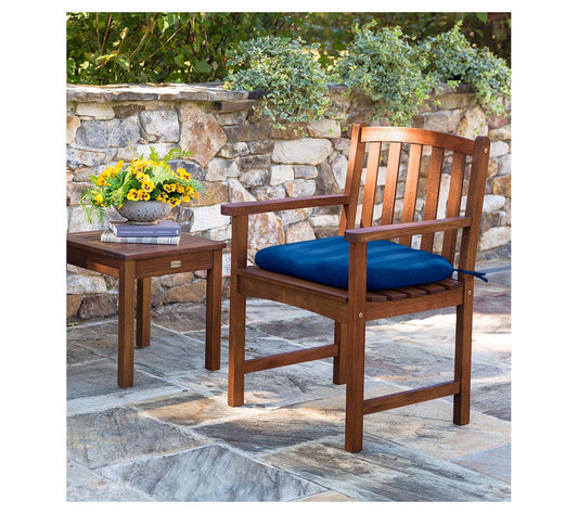 Evergreen Lancaster Chair with Arms Natural Stain