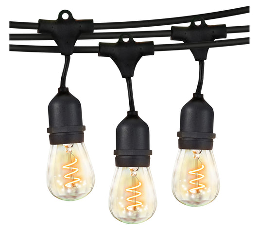 Brightech Ambience Pro LED 48 Ft Spiral Filament String Lights