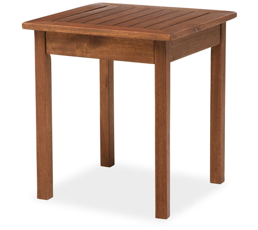 Plow & Hearth Lancaster Eucalyptus Wood Side Table