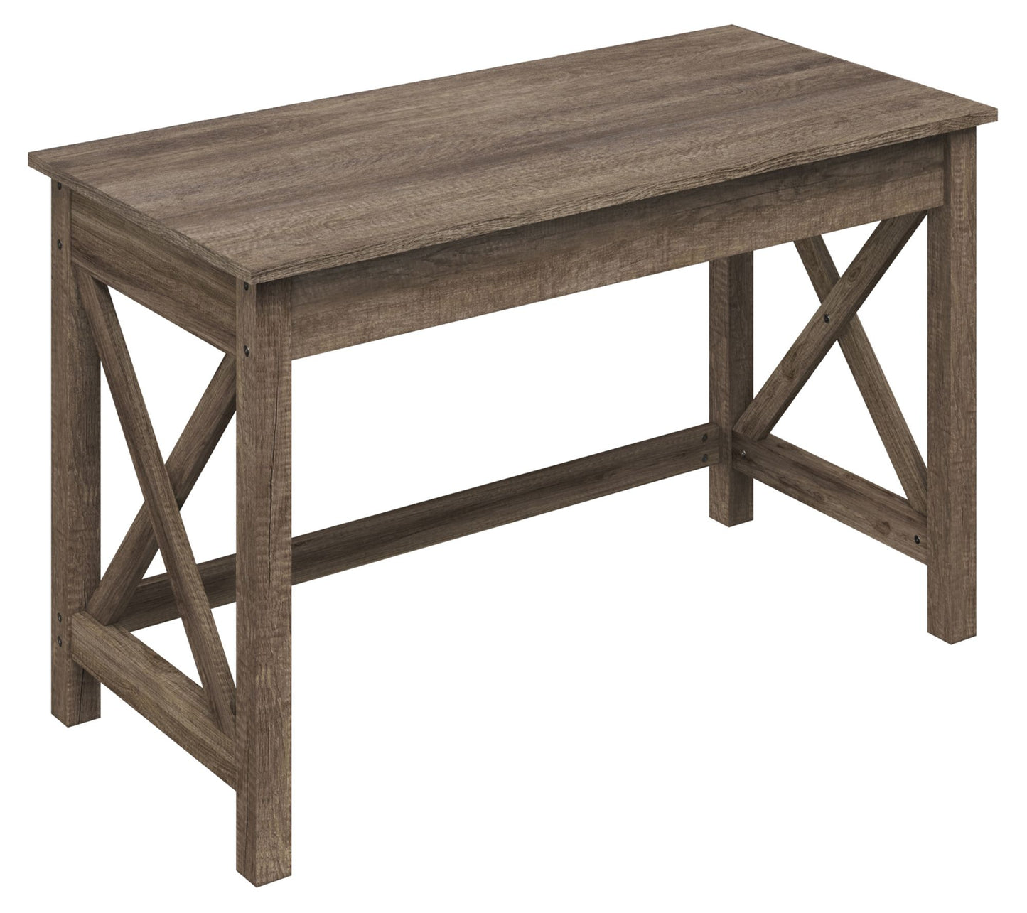 Lavish Home Writing Desk Work Desk with X-Pattern Legs