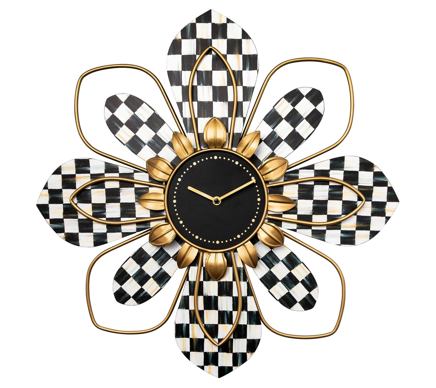 MacKenzie-Childs Blooming Wall Clock