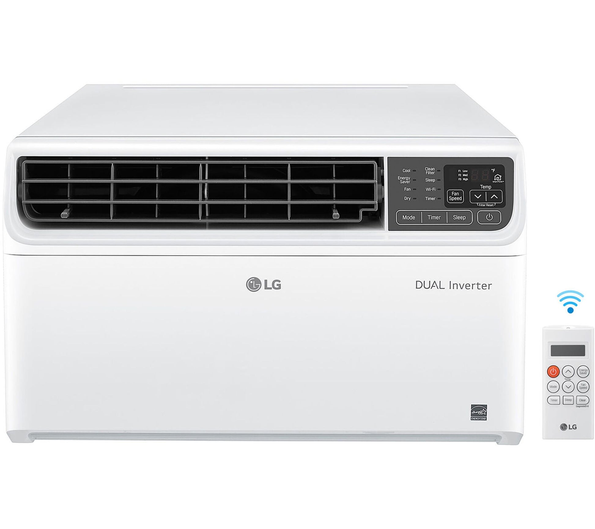 LG Electronics 6,000 BTU Dual Smart Window Air Conditoner