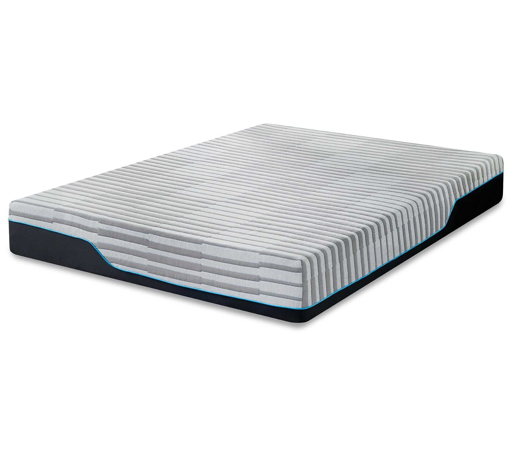 Bodipedic 10-Inch Triple Layer Memory Foam Mattress, Twin