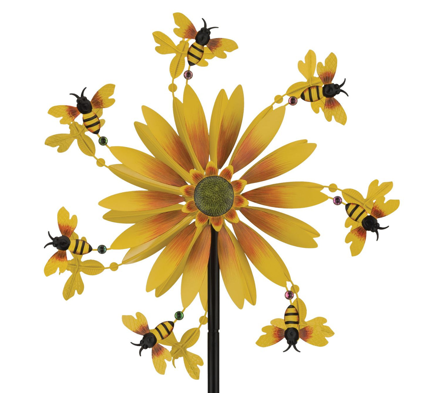 Regal Art & Gift 26" Wind Spinner Stake - Bee
