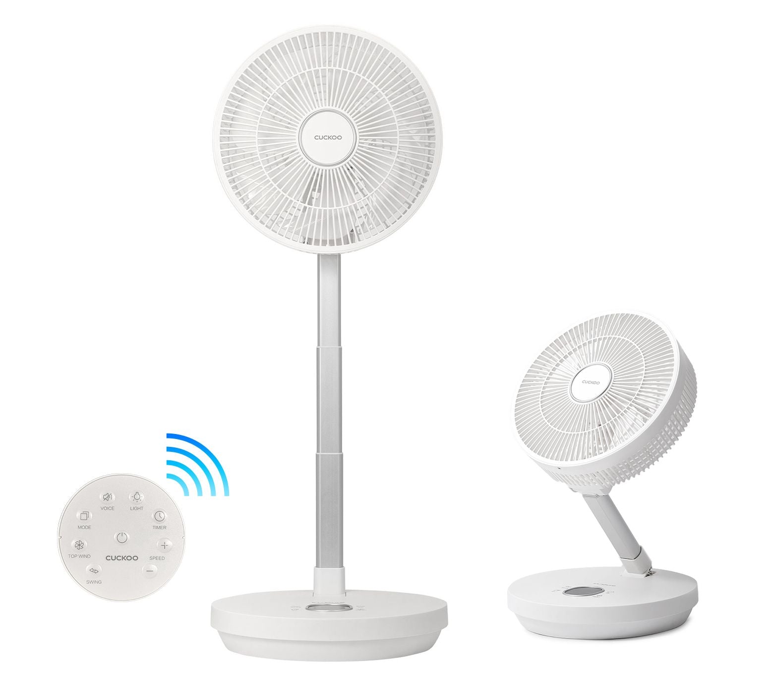 CUCKOO Cordless Portable Folding Air Circulator  w/ BLDC Motor