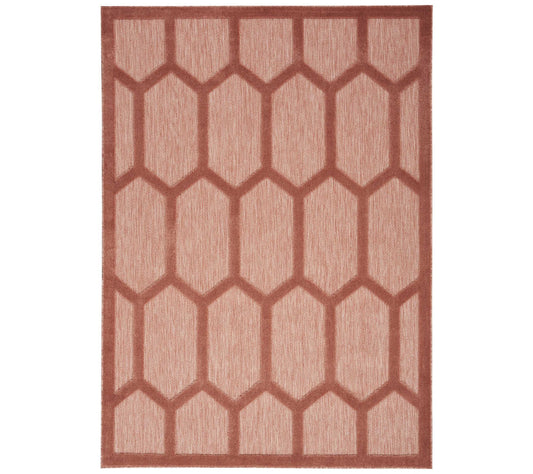 Nourison 5'x7' Honeycomb Indoor/Outdoor Area Rug