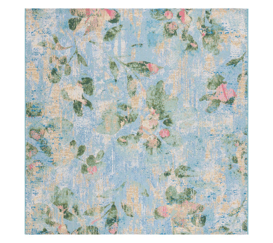 Safavieh Barbados Sunwashed Petals 6'-6" x 6'-6" Square Rug