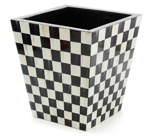 MacKenzie-Childs Courtly Check 13" Planter