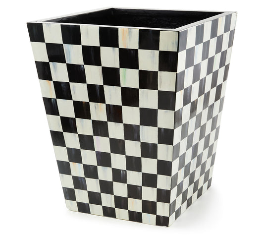 MacKenzie-Childs Courtly Check 20" Planter