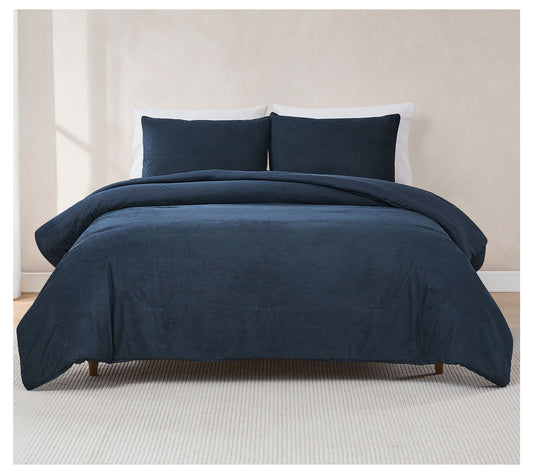 Lush Decor Arden Ribbed Corduroy Comforter 3PcSet King/Cal K