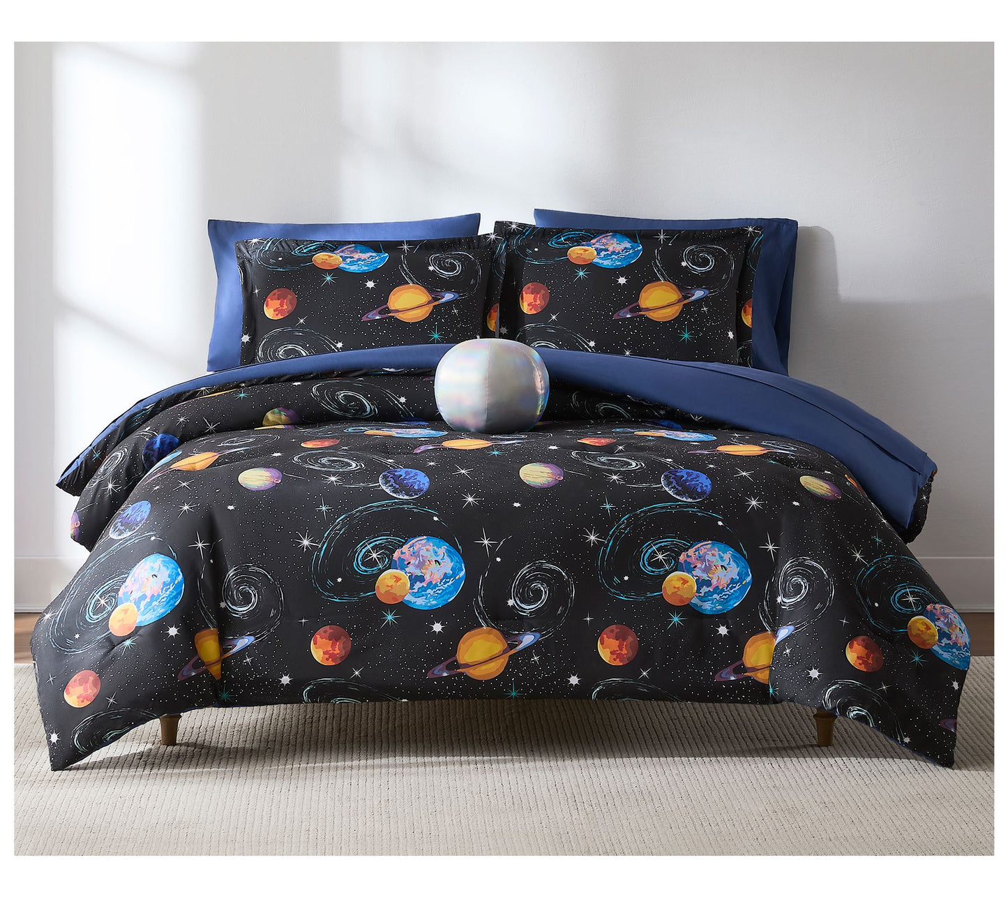 Lush Decor Mysterious Universe Comforter 8Pc Set Full
