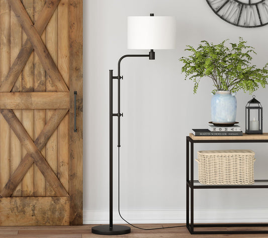 Hudson&Canal Polly Height-Adjustable Floor Lamp
