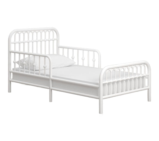 Little Seeds Monarch Hill Ivy Metal Toddler Bed- White