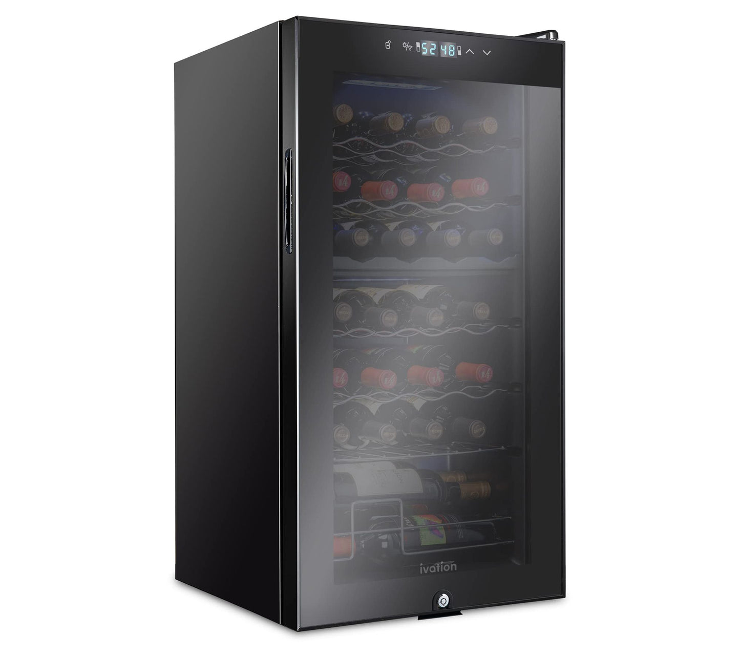 Ivation 28-Bottle Dual Wine Refrigerator