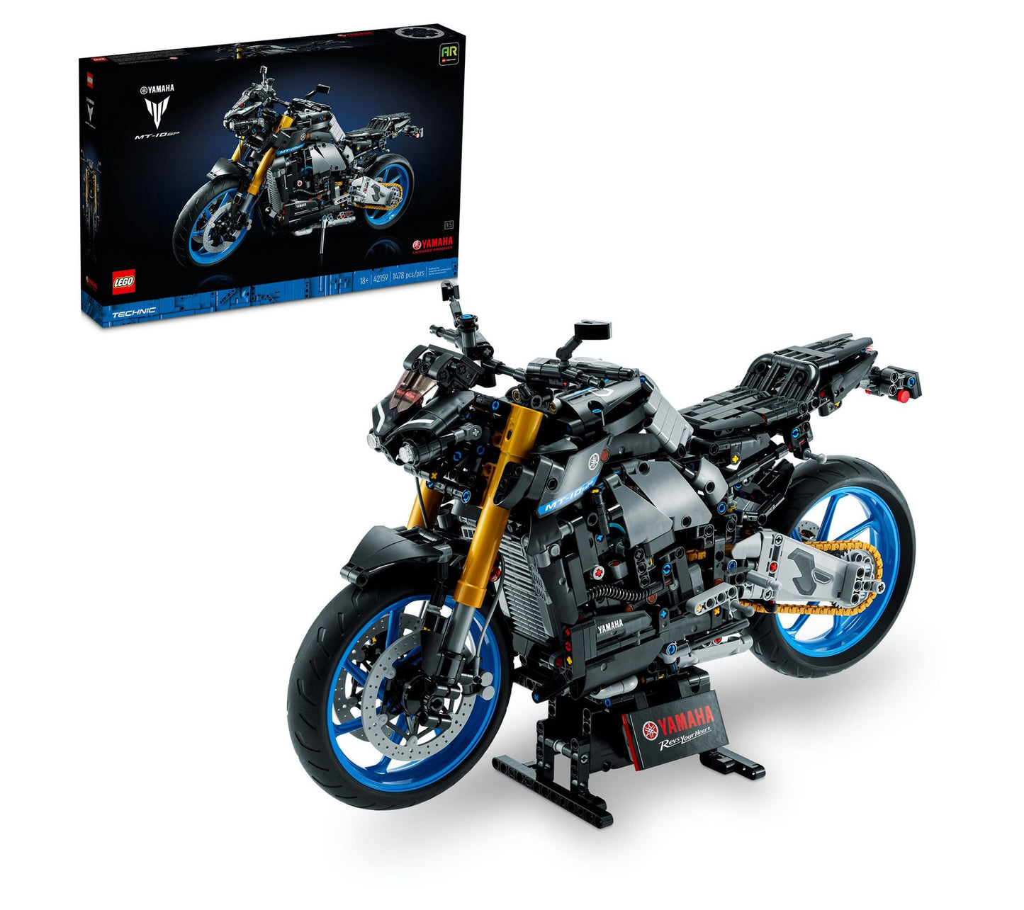 LEGO Technic Yamaha MT-10 SP 42159 Building Kit- 1478 Pcs