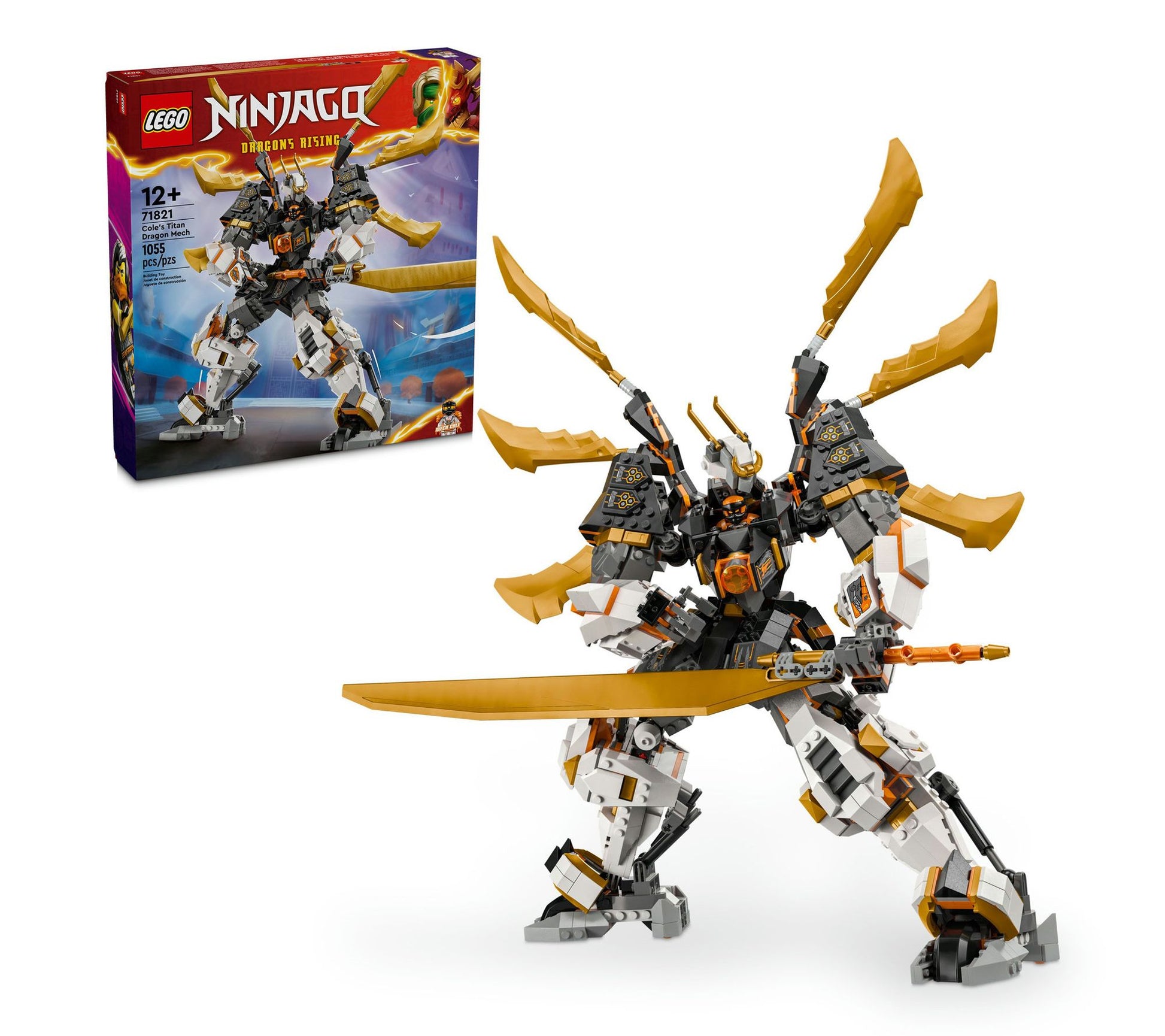 LEGO NINJAGO Cole's Titan Dragon Mech AdventureToy