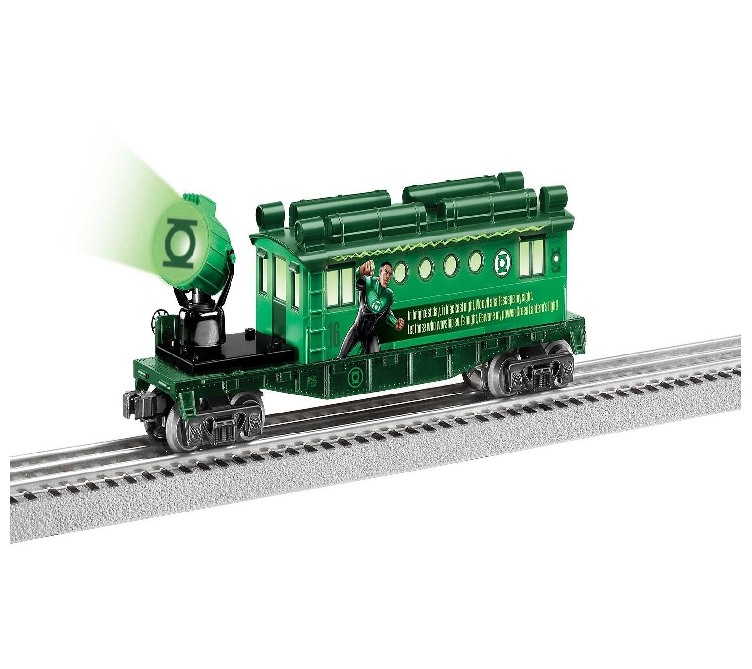 Lionel Green Lantern Searchlight Caboose