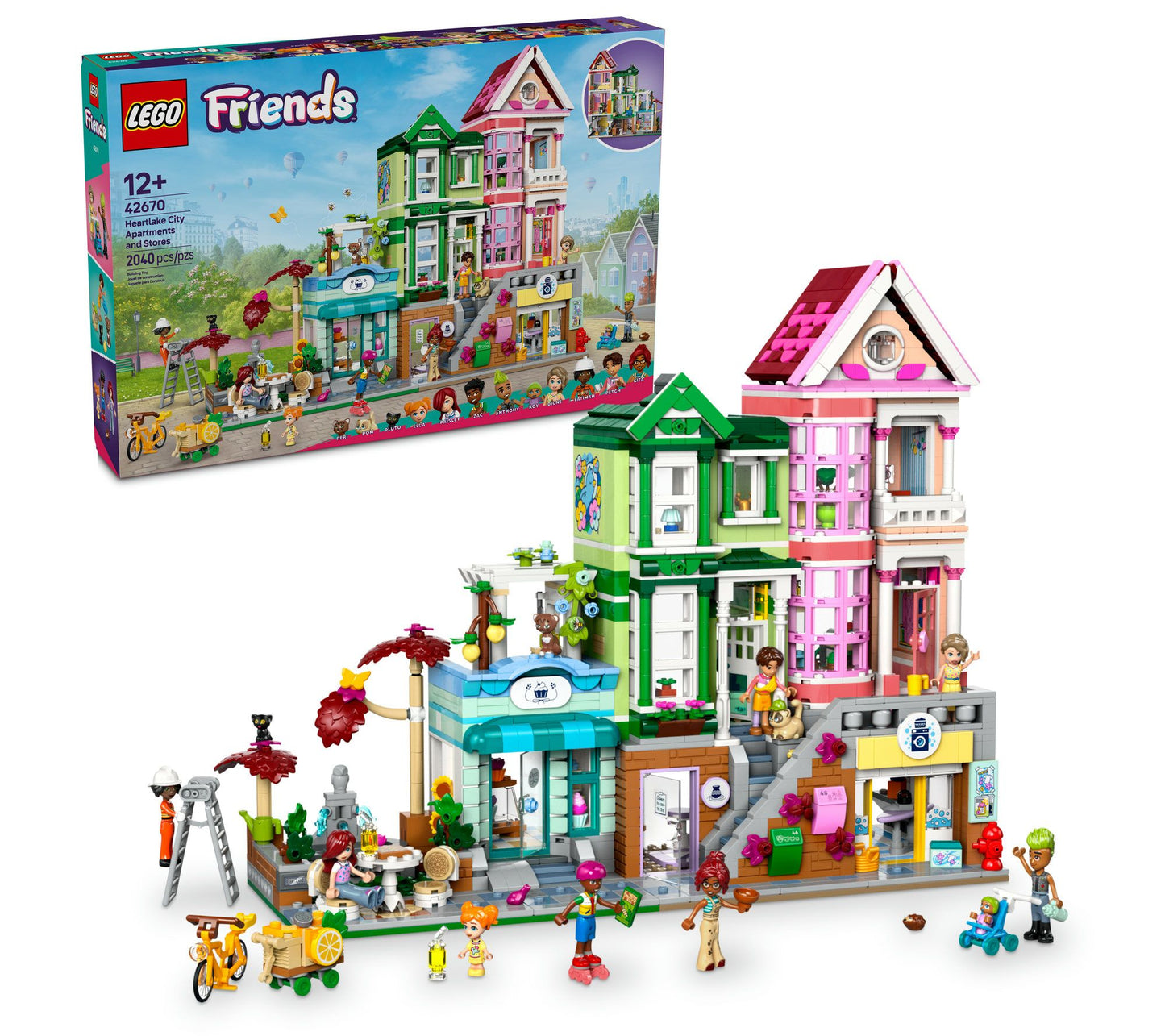 LEGO Friends Heartlake City Apartments and Stores 42670