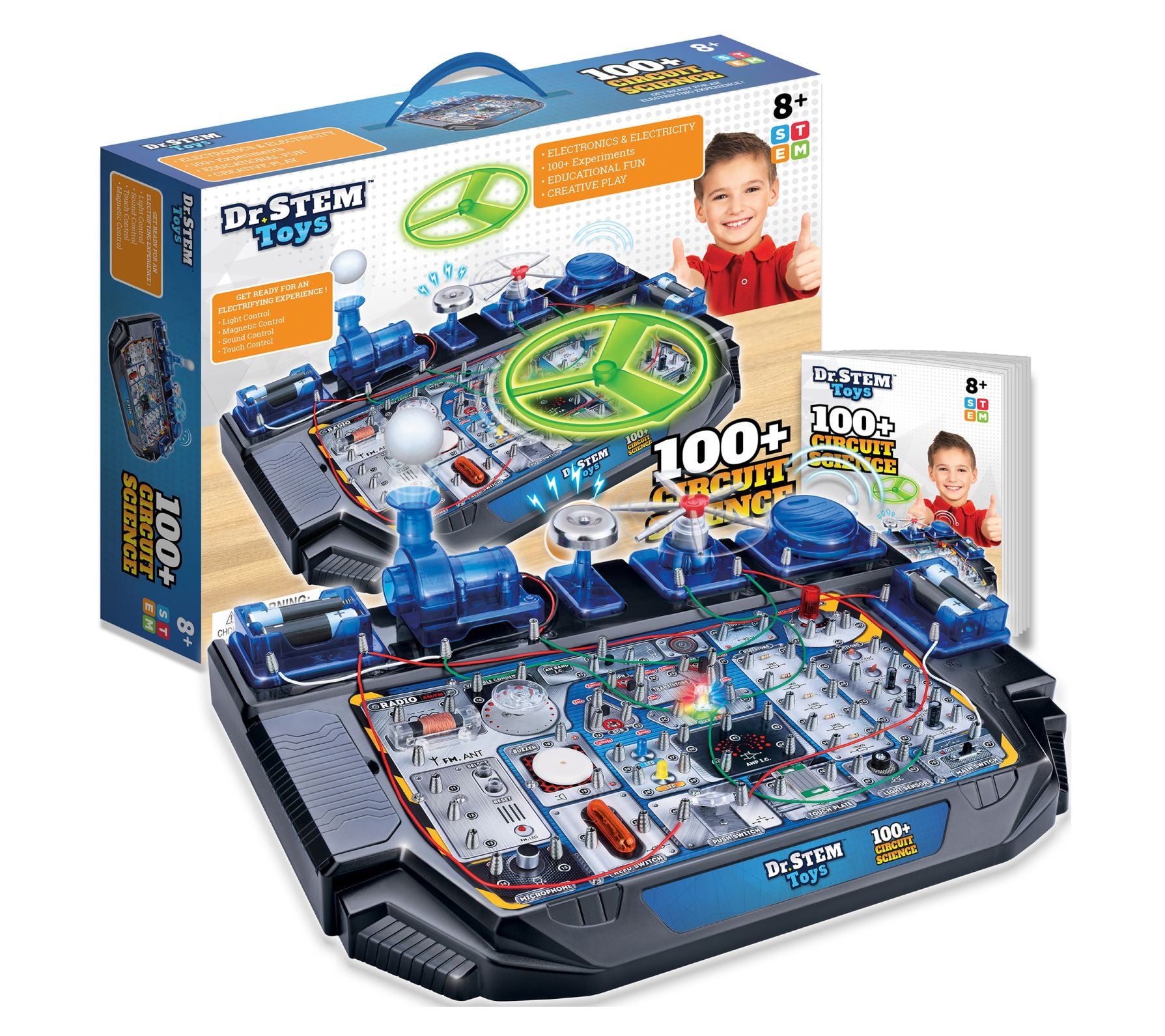 Dr. STEM: Circuit Science Kit - 100+ ElectricalExperiment Set