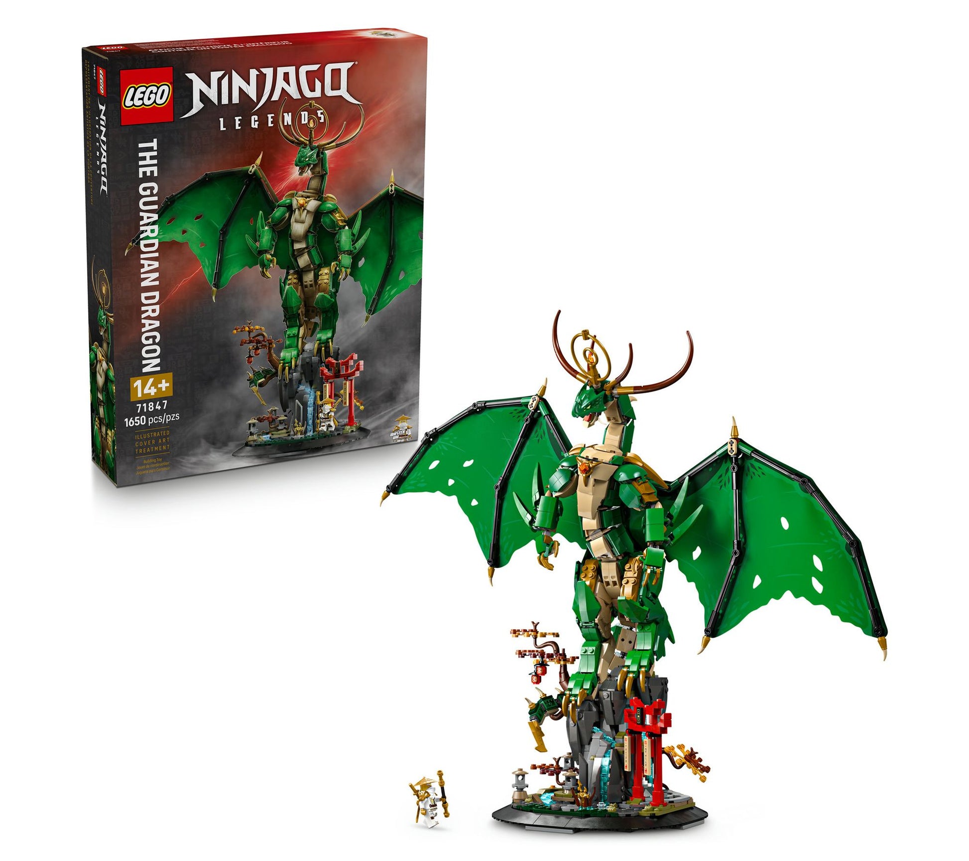 LEGO NINJAGO The Guardian Dragon Display Building Kit
